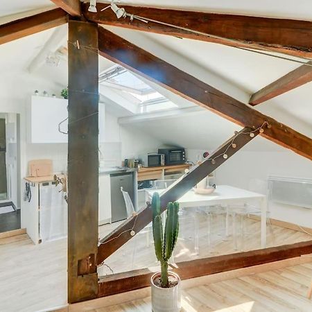 Appartement Joli Loft Mansarde à Nice Extérieur photo