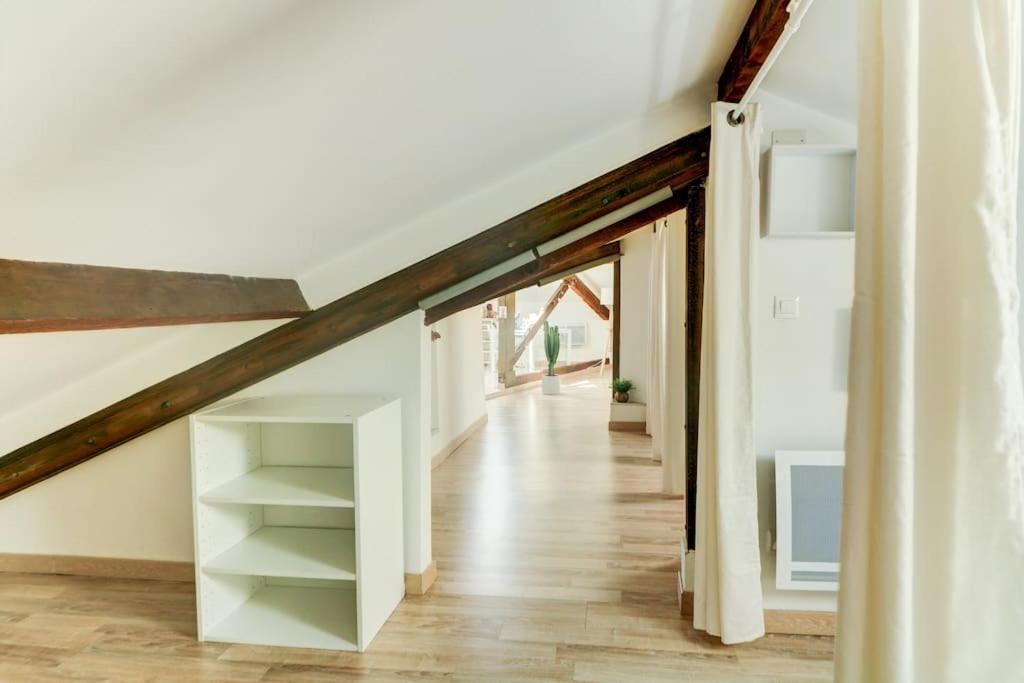 Appartement Joli Loft Mansarde à Nice Extérieur photo